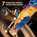 9.25in 3in1 Fantasy Monster Thrusting Dildo Vibrator For Anal G-spot