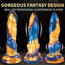 9.25in 3in1 Fantasy Monster Thrusting Dildo Vibrator For Anal G-spot