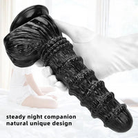 9.25in 9.64in 11.02in Big Thick Black Dildo BDSM Horse Penis Sex Toy