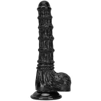9.25in 9.64in 11.02in Big Thick Black Dildo BDSM Horse Penis Sex Toy