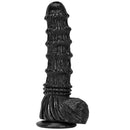 9.25in 9.64in 11.02in Big Thick Black Dildo BDSM Horse Penis Sex Toy
