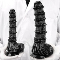 9.25in 9.64in 11.02in Big Thick Black Dildo BDSM Horse Penis Sex Toy