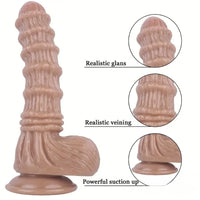 9.25in 9.65in 11in Real Big PVC Fantasy Cock Dildo For Women Couples