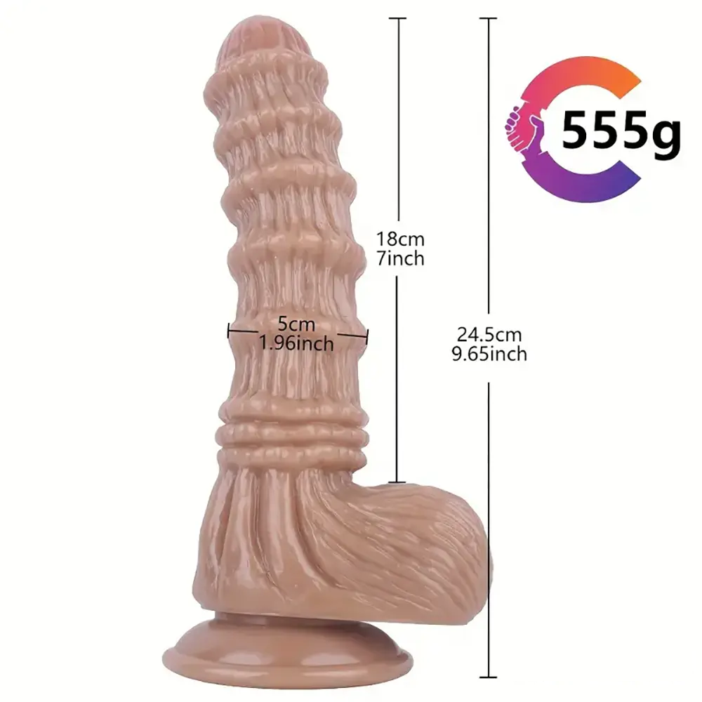 9.25in 9.65in 11in Real Big PVC Fantasy Cock Dildo For Women Couples
