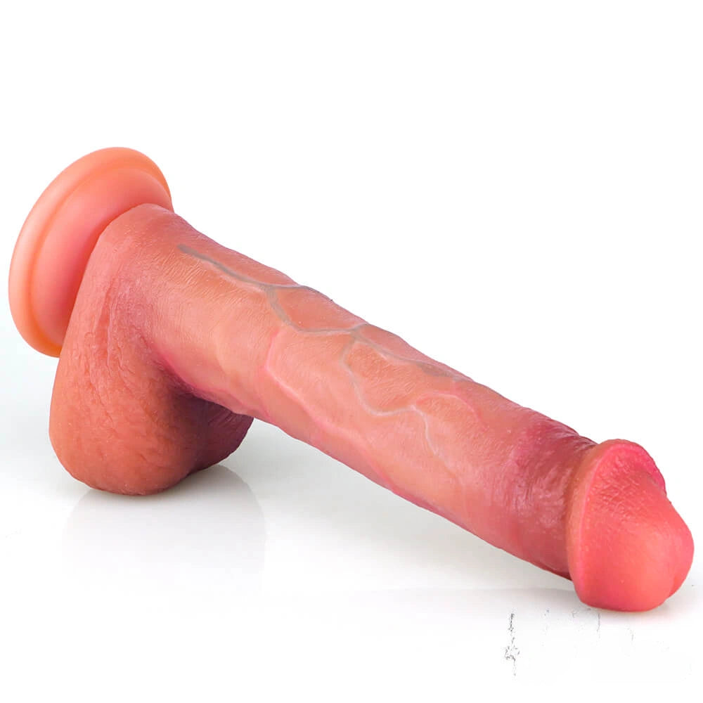 9.25in Big Anal Lifelike Dildo Realistic Penis Sex Toy For Woman