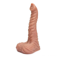 9.25in Big Silicone Soft Animal Elephant Trunk Dildo For Sex Play