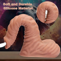 9.25in Big Silicone Soft Animal Elephant Trunk Dildo For Sex Play