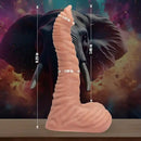 9.25in Big Silicone Soft Animal Elephant Trunk Dildo For Sex Play