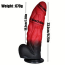 9.25in Chrysanthemum Alien Anal Dildo Adult Toy Monster Penis Prostate Dildo