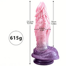 9.25in Dragon Silicone Soft Big Monster Spiked Dildo Animal Penis Toy