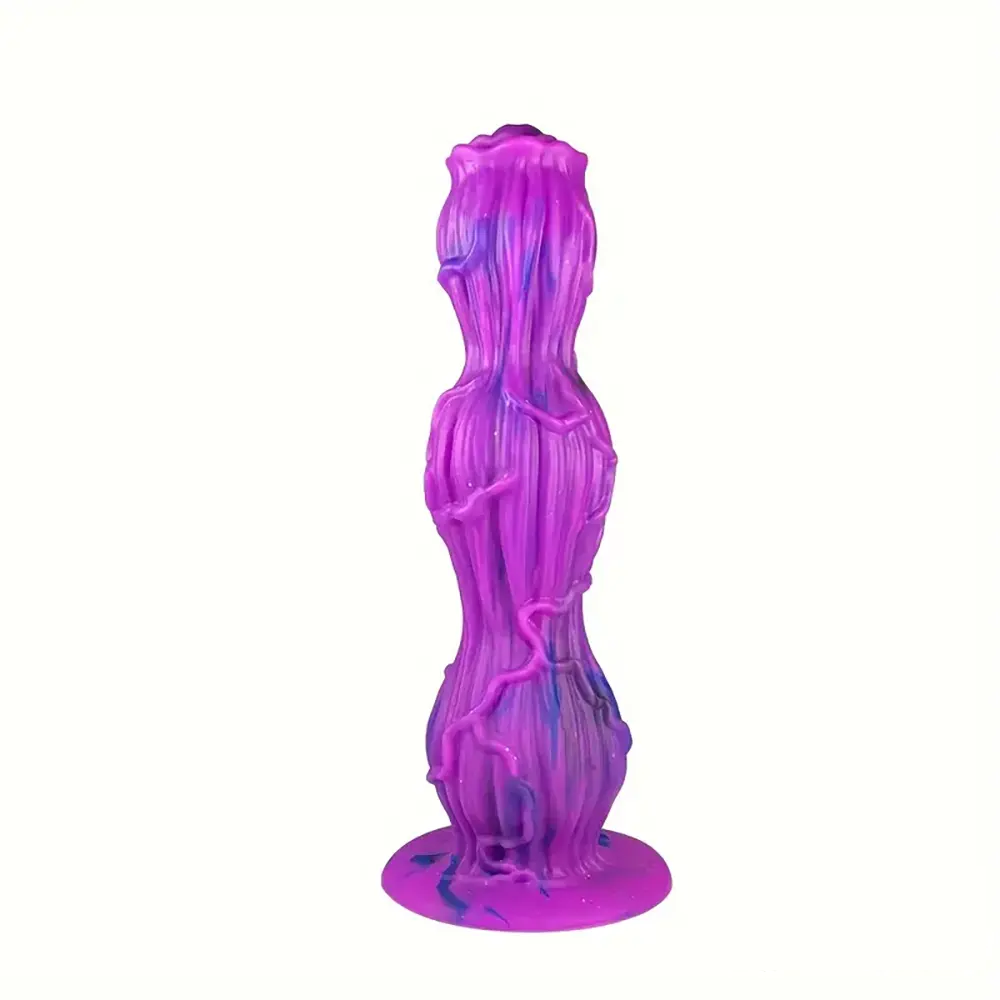 9.25in Fantasy Silicone Soft Big Dildo Women Vagina Masturbator