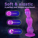 9.25in Fantasy Silicone Soft Big Dildo Women Vagina Masturbator