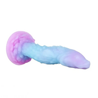 9.25in Fish Women Glowing Big Silicone Dildo With Suction Cup