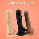 9.25in Foreskin Uncut Realistic Dildo For Vaginal Massage G-Spot