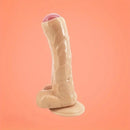 9.25in Foreskin Uncut Realistic Dildo For Vaginal Massage G-Spot