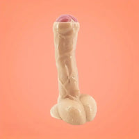 9.25in Foreskin Uncut Realistic Dildo For Vaginal Massage G-Spot