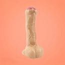 9.25in Foreskin Uncut Realistic Dildo For Vaginal Massage G-Spot