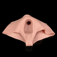 9.25in Hollow Penis Dildo Sleeve Silicone Soft Pants For Hands-Free Play
