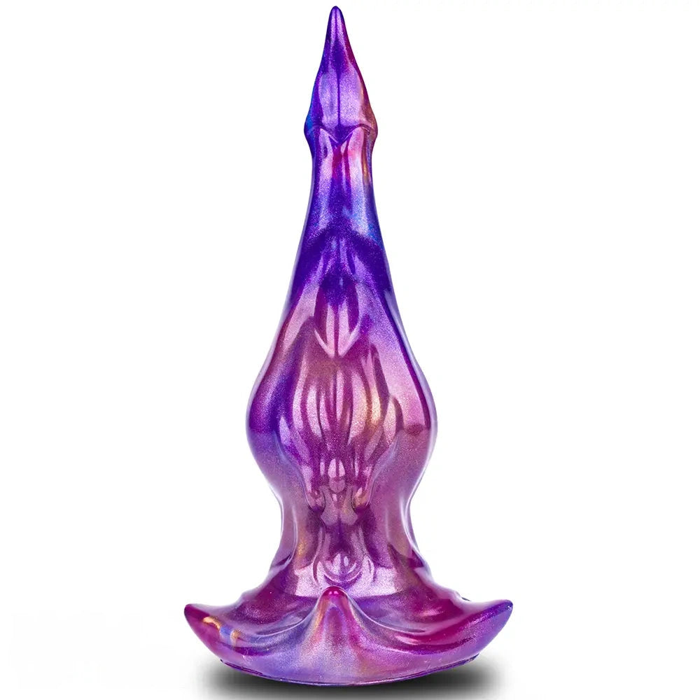 9.25in Knot Monster Silicone Dildo For G-Spot & Anal Stimulation Sex