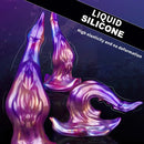 9.25in Knot Monster Silicone Dildo For G-Spot & Anal Stimulation Sex