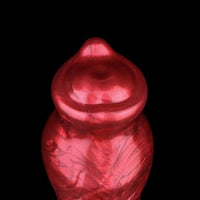 9.25in Knotted Dog Silicone Monster Creature Dildo Couple Foreplay Item
