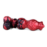 9.25in Knotted Dog Silicone Monster Creature Dildo Couple Foreplay Item