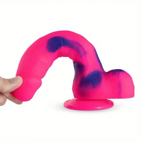 9.25in Lifelike Silicone Dildo Women Flexible Shaft For Comfortable Play