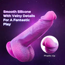 9.25in Lifelike Silicone Dildo Women Flexible Shaft For Comfortable Play