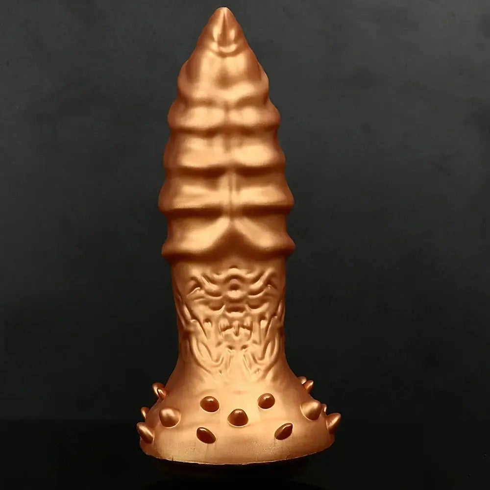 9.25in Liquid Silicone Anal Butt Plug Sex Toy Ultral Soft Anal Thick Dildo