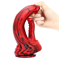 9.25in Monster Fantasy Silicone Dildo Sex Toy For Hands-Free Riding