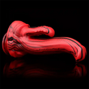 9.25in Monster Fantasy Silicone Dildo Sex Toy For Hands-Free Riding