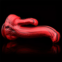 9.25in Monster Fantasy Silicone Dildo Sex Toy For Hands-Free Riding