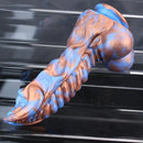 9.25in Monster Mixed Color Dildo Kirin Scale Thick Anal Plug For Women