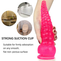 9.25in Octopus Tentacle Penis Dildo For Anal Expansion Sex Toy