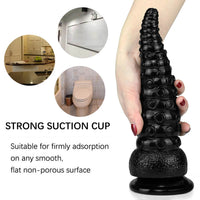 9.25in Octopus Tentacle Penis Dildo For Anal Expansion Sex Toy