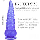9.25in Octopus Tentacle Penis Dildo For Anal Expansion Sex Toy
