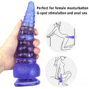 9.25in Octopus Tentacle Penis Dildo For Anal Expansion Sex Toy