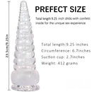 9.25in Octopus Tentacle Penis Dildo For Anal Expansion Sex Toy