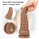9.25in Octopus Tentacle Penis Dildo For Anal Expansion Sex Toy