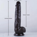 9.25in Prostate Massage Anus Dilator Vagina Masturbation Big Real Dildo