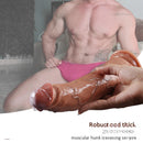 9.25in Real Feeling Lifelike Dildo With Vivid Blue Veins For Females
