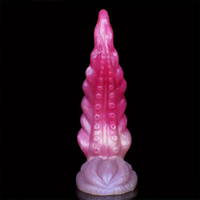 9.25in Real Octopus Tentacle Big Silicone Soft Dildo For Increased Sex