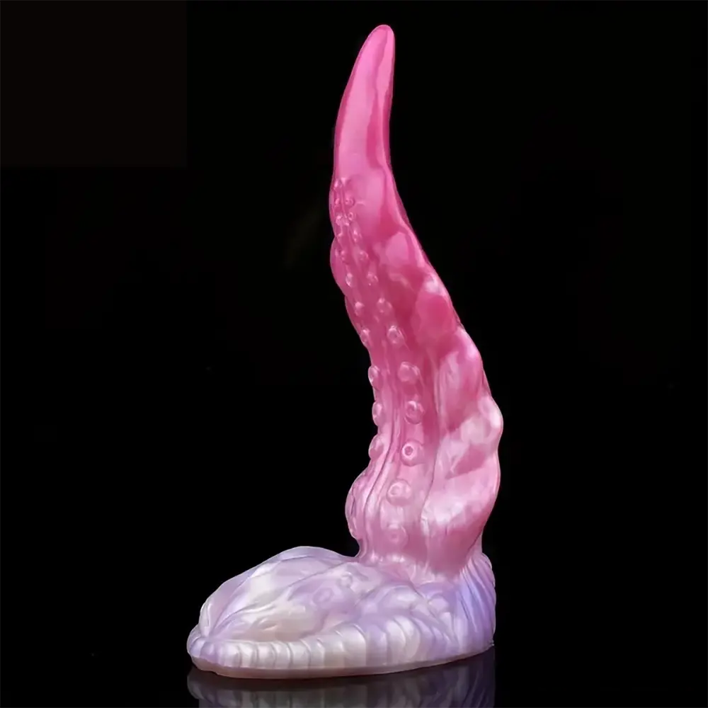 9.25in Real Octopus Tentacle Big Silicone Soft Dildo For Increased Sex