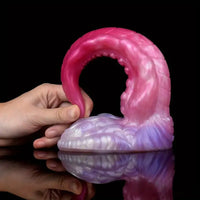 9.25in Real Octopus Tentacle Big Silicone Soft Dildo For Increased Sex