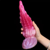 9.25in Real Octopus Tentacle Big Silicone Soft Dildo For Increased Sex