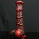 9.25in Realistic Horse Cock Silicone Soft Dildo With Suction Cup