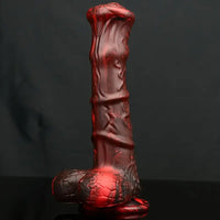 9.25in Realistic Horse Cock Silicone Soft Dildo With Suction Cup