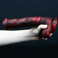 9.25in Realistic Horse Cock Silicone Soft Dildo With Suction Cup