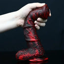9.25in Realistic Horse Cock Silicone Soft Dildo With Suction Cup