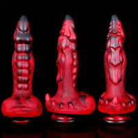 9.25in Retractable Heating Remote Control Vibrating Silicone Dildo